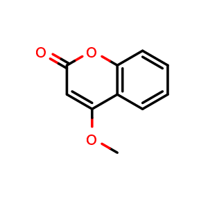Chemical structure of 4-Methoxy-2H-chromen-2-one , CAS 20280-81-3, AChemBlock T99022