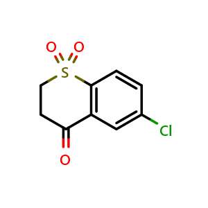 6-Chlorothiochroman-4-one 1,1-dioxide