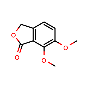 Chemical structure of 6,7-dimethoxyphthalide , CAS 569-31-3, AChemBlock T99069