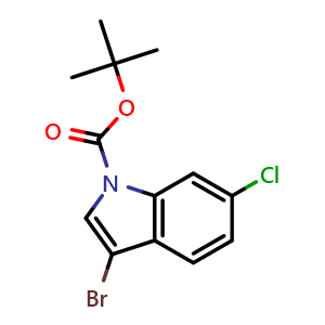 N-Boc-3-bromo-6-chloroindole