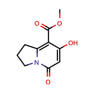 methyl 7-hydroxy-5-oxo-1,2,3,5-tetrahydroindolizine-8-carboxylate