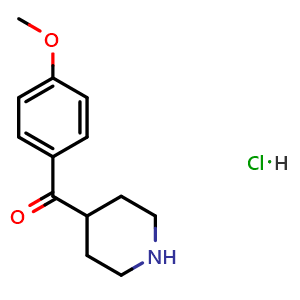 (4-Methoxyphenyl)(piperidin-4-yl)methanone hydrochloride