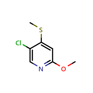 5-Chloro-2-methoxy-4-(methylthio)pyridine