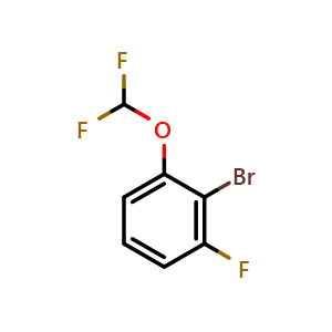 2-bromo-1-(difluoromethoxy)-3-fluorobenzene