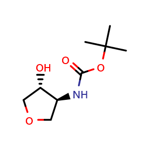 tert-butyl ((3S,4R)-4-hydroxytetrahydrofuran-3-yl)carbamate