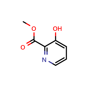 Chemical structure of methyl 3-hydroxypyridine-2-carboxylate , CAS 62733-99-7, AChemBlock T99478