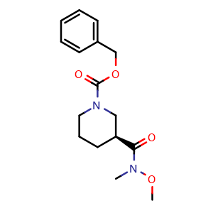 (S)-1-Cbz-N-methoxy-N-methyl-3-piperidinecarboxamide