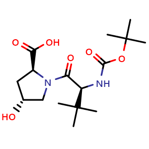1-(Boc-L-tert-leucinyl)-(4R)-4-hydroxy-L-proline