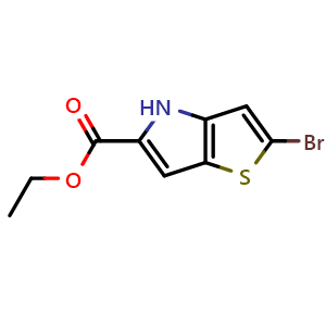 Ethyl 2-bromo-4H-thieno[3,2-b]pyrrole-5-carboxylate