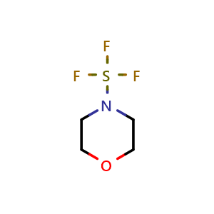 Chemical structure of 4-Morpholinylsulfur trifluoride , CAS 51010-74-3, AChemBlock T99754