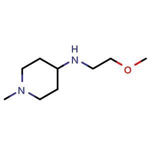 N-(2-methoxyethyl)-1-methylpiperidin-4-amine