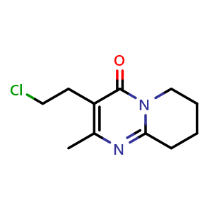 3-(2-chloroethyl)-2-methyl-4H,6H,7H,8H,9H-pyrido[1,2-a]pyrimidin-4-one