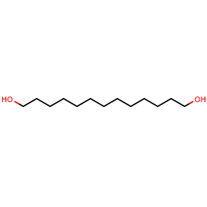 Chemical structure of 1,13-Tridecanediol , CAS 13362-52-2, AChemBlock T99861