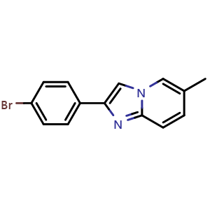 2-(4-Bromophenyl)-6-methylimidazo[1,2-a]pyridine