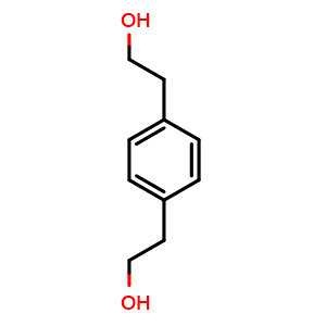 Chemical structure of 1,4-Benzenediethanol , CAS 5140-03-4, AChemBlock T99874