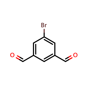 Chemical structure of 5-Bromoisophthalaldehyde , CAS 120173-41-3, AChemBlock T99884