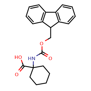 Chemical structure of Fmoc-Ac6c-OH , CAS 162648-54-6, AChemBlock T99960