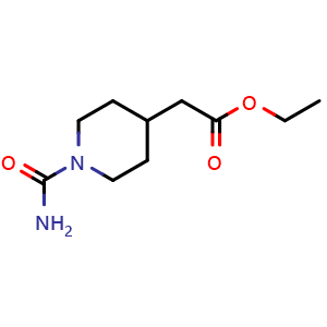 Ethyl 2-(1-carbamoylpiperidin-4-yl)acetate