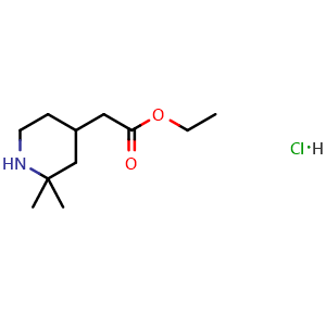 Ethyl 2-(2,2-dimethylpiperidin-4-yl)acetate hydrochloride