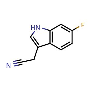 2-(6-Fluoro-1H-indol-3-yl)acetonitrile