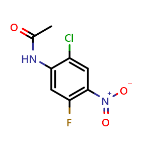 N-(2-chloro-5-fluoro-4-nitro-phenyl)acetamide