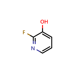 Chemical structure of 2-Fluoro-3-hydroxypyridine , CAS 174669-74-0, AChemBlock U102730