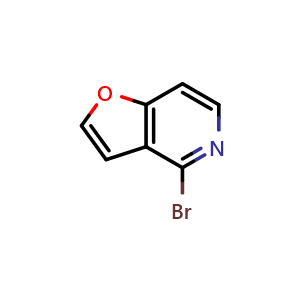Chemical structure of 4-Bromofuro[3,2-c]pyridine , CAS 76312-04-4, AChemBlock U102738