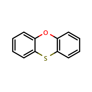 Chemical structure of Phenoxathiin , CAS 262-20-4, AChemBlock U102787