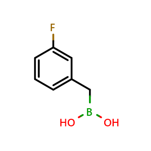Chemical structure of (3-Fluorophenyl)methylboronic acid , CAS 238765-10-1, AChemBlock U102892