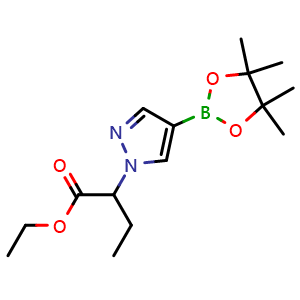 Ethyl 2-[4-(4,4,5,5-tetramethyl-1,3,2-dioxaborolan-2-yl)-1H-pyrazol-1-yl]butanoate
