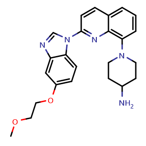 Chemical structure of CP 673451 , CAS 343787-29-1, AChemBlock U102925