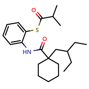Chemical structure of Dalcetrapib , CAS 211513-37-0, AChemBlock U102927