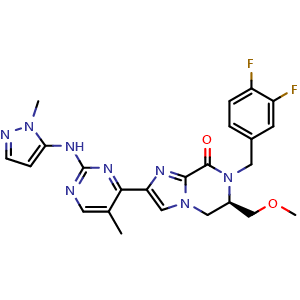 Chemical structure of AZD0364 , CAS 2097416-76-5, AChemBlock U102944