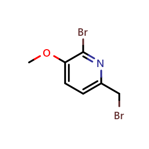 2-Bromo-6-(bromomethyl)-3-methoxypyridine