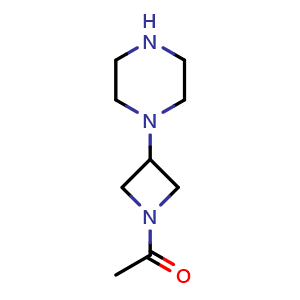 1-(3-(Piperazin-1-yl)azetidin-1-yl)ethanone