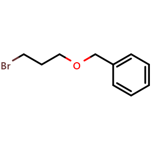 Chemical structure of Benzyl 3-bromopropyl ether , CAS 54314-84-0, AChemBlock U103086