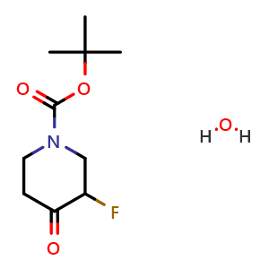 Tert-butyl 3-fluoro-4-oxopiperidine-1-carboxylate hydrate