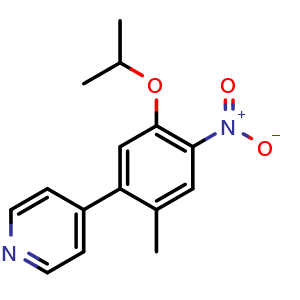 4-(5-Isopropoxy-2-methyl-4-nitrophenyl)pyridine