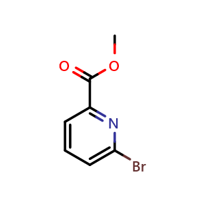 Chemical structure of Methyl 6-bromopyridine-2-carboxylate , CAS 26218-75-7, AChemBlock U103249
