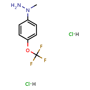 [4-(Trifluoromethoxy)phenyl]methylhydrazine; dihydrochloride