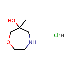 6-Methyl-1,4-oxazepan-6-ol; hydrochloride