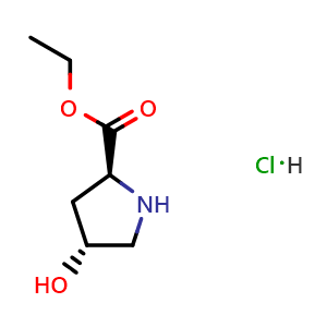 (4R)-4-hydroxy-L-proline ethyl ester hydrochloride