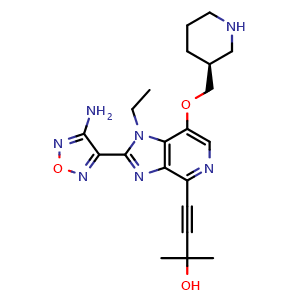 Chemical structure of GSK690693 , CAS 937174-76-0, AChemBlock U103402
