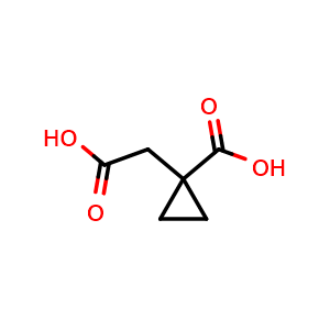 1-(Carboxymethyl)cyclopropanecarboxylic acid