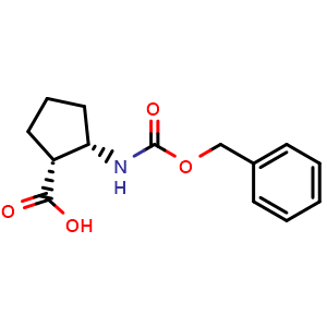(1R,2S)-2-(benzyloxycarbonylamino)cyclopentanecarboxylic acid