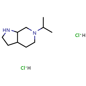 6-Isopropyl-1,2,3,3a,4,5,7,7a-octahydropyrrolo[2,3-c]pyridine; dihydrochloride