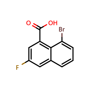 8-Bromo-3-fluoro-naphthalene-1-carboxylic acid