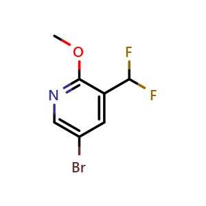 5-Bromo-3-(difluoromethyl)-2-methoxy-pyridine
