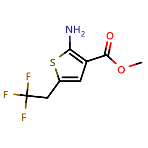 Methyl 2-amino-5-(2,2,2-trifluoroethyl)thiophene-3-carboxylate