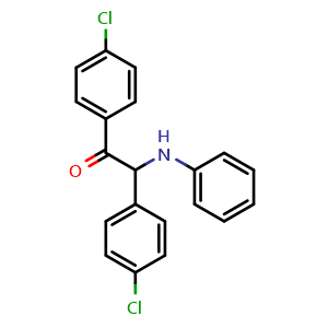 2-Anilino-1,2-bis(4-chlorophenyl)ethanone
